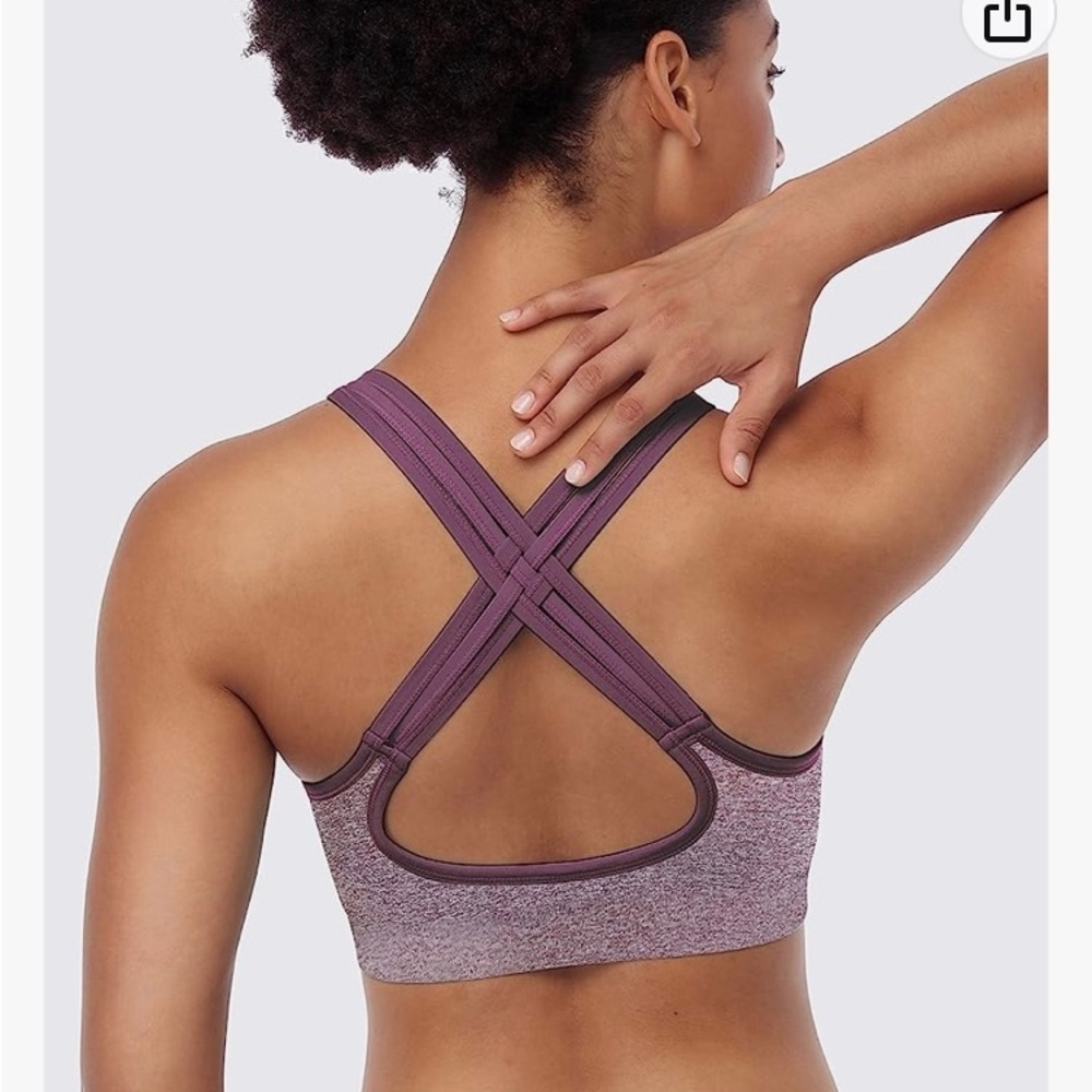 NWT'S ANGOOL | 3 Strappy Sports Bras-No underwire for maximum comfort. SZ: XL